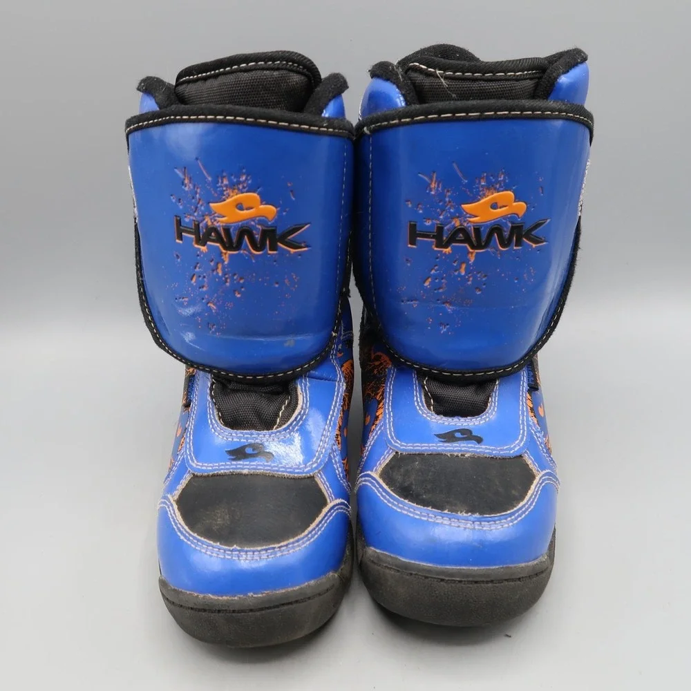 Tony Hawk Boys Winter Snow Boots Blue Thermolite Waterproof Leather Toddler 12 M